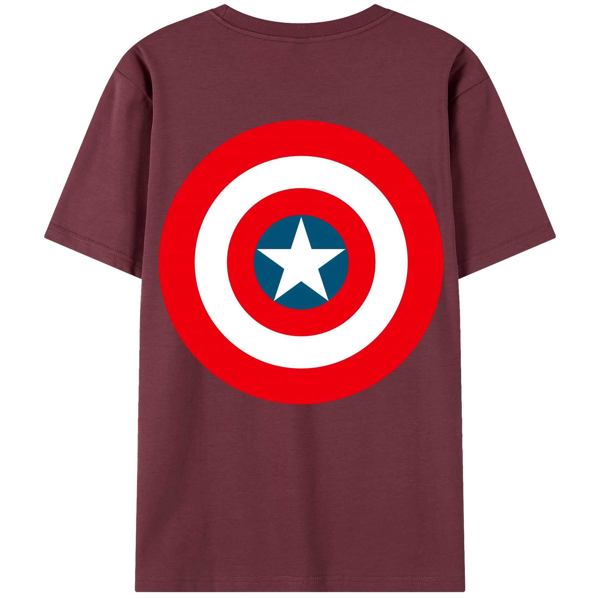 （画像用） アベンジャーズ The Avengers 綿100％半袖Tシャツ（背面プリント）